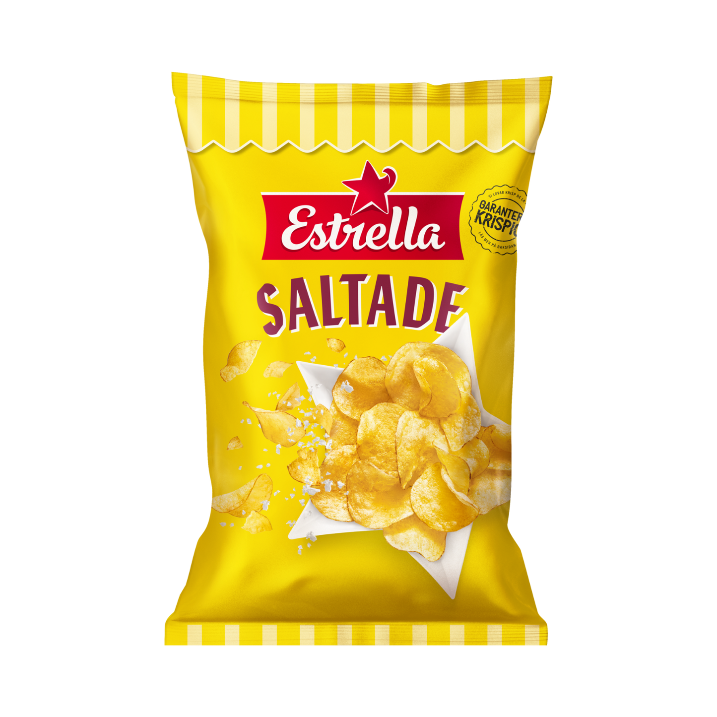 Estrella Salted Potato Chips 175g – Classic Swedish Crisps