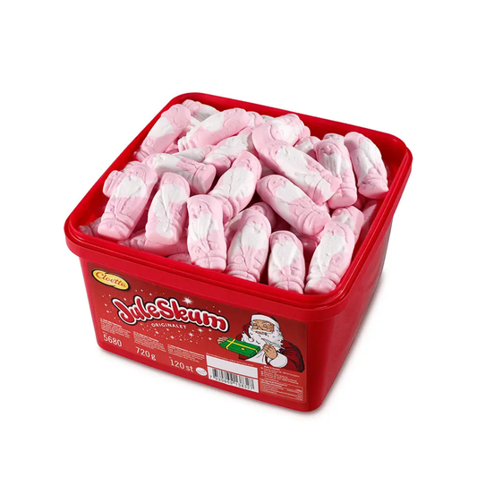 Cloetta Juleskum Original Box 720g – Swedish Christmas Marshmallow Santas