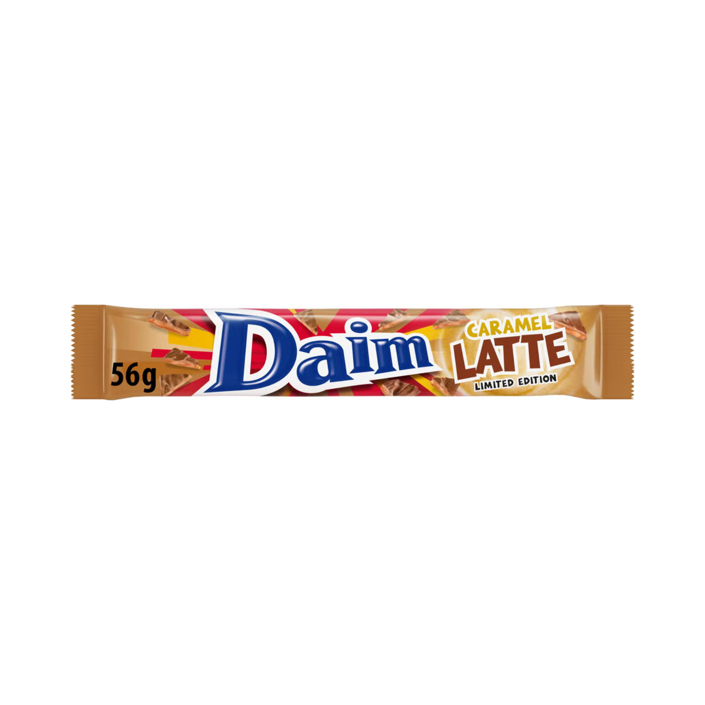 Daim Caramel Latte Bar 56g – Swedish Chocolate & Coffee Candy