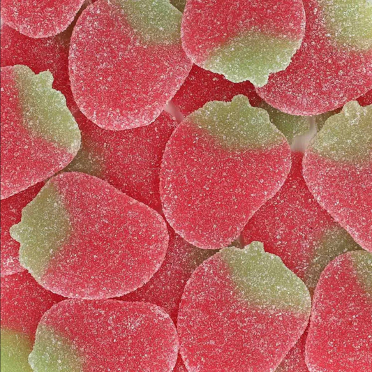 Malaco Sugar Strawberries – Swedish Sugared Strawberry Gummies