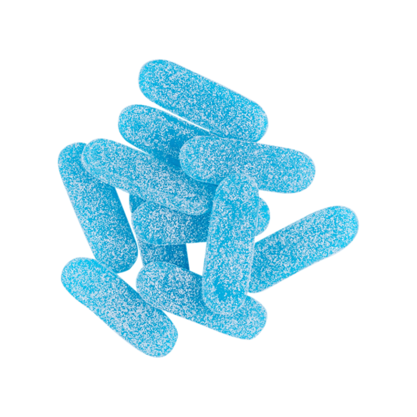 Matthijs Sour Blue Tongues – Vegan & Gelatin-Free Dutch Candy