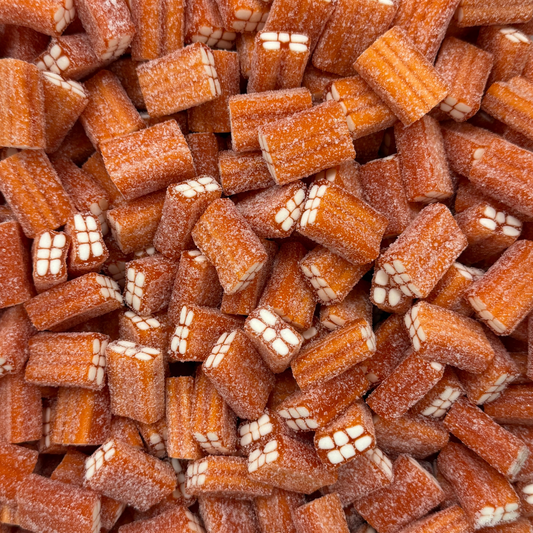 ASBA Strawberry Sugar Brick Candy – Swedish Fruity Gummy, Vegan