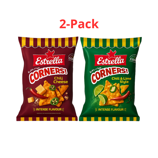 2-Pack Estrella Corners Chips Bundle