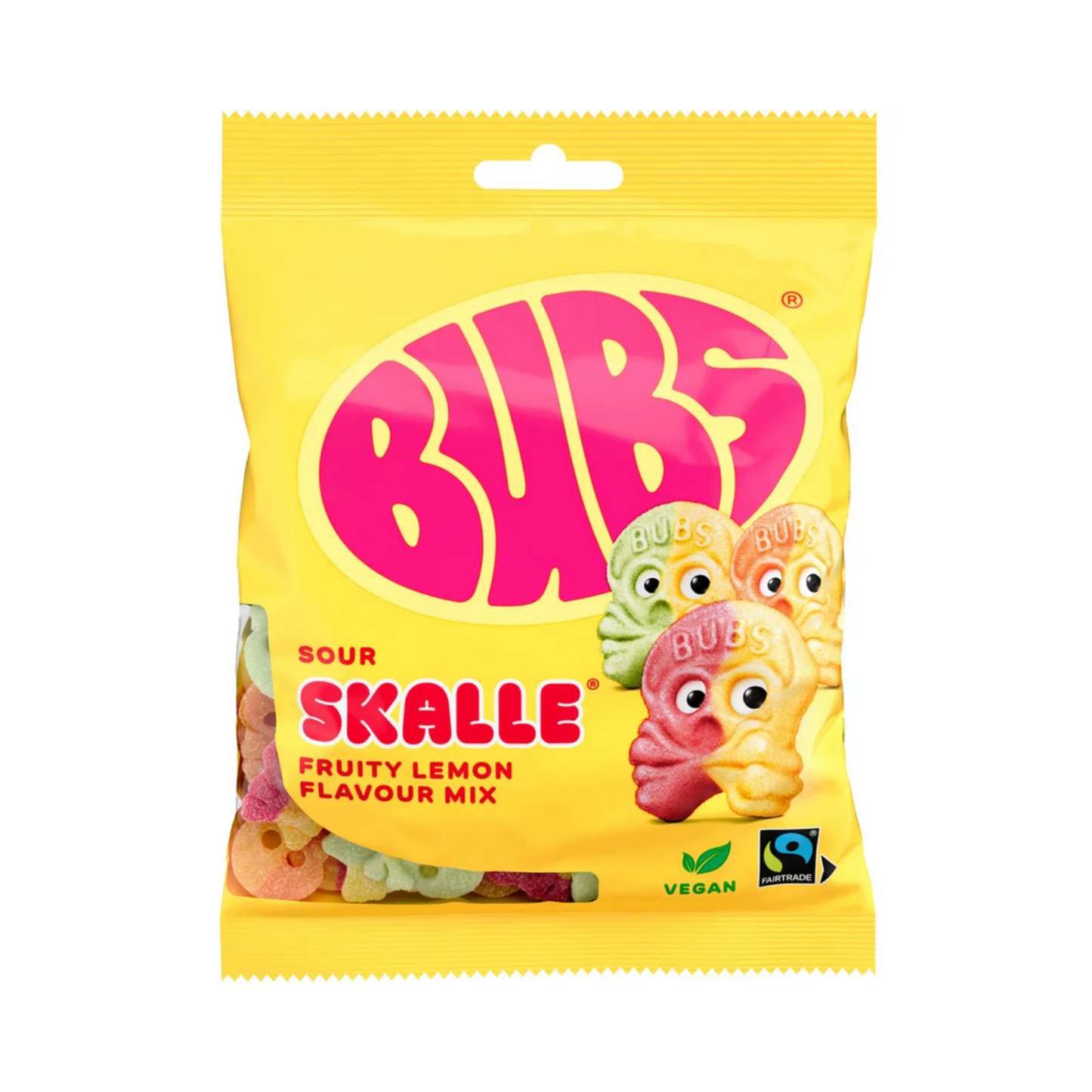 Bubs Sour Skulls 90g