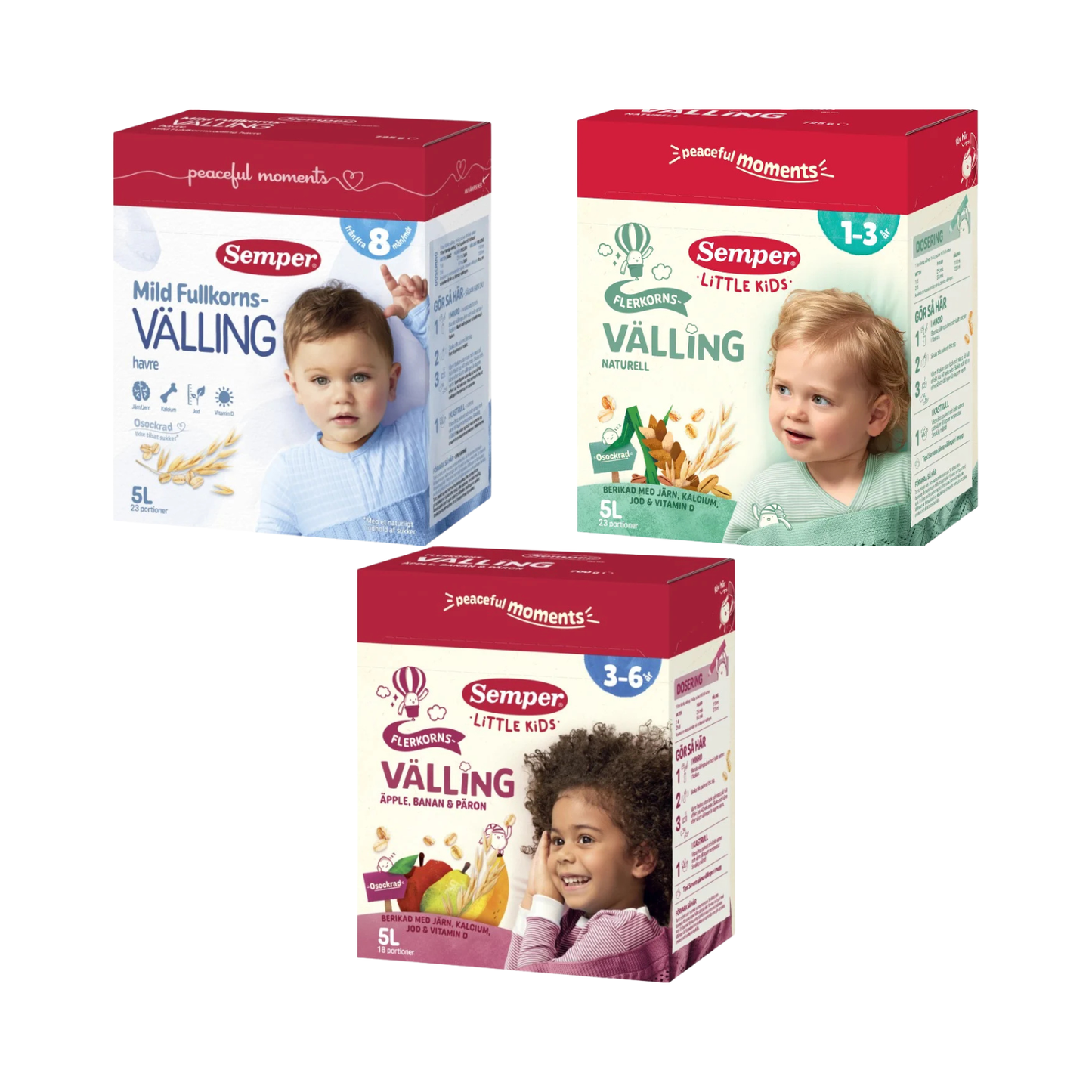 Semper Porridge Baby Food 8 Mo - 6 Years