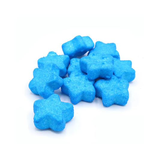 Blue Marshmallow Stars
