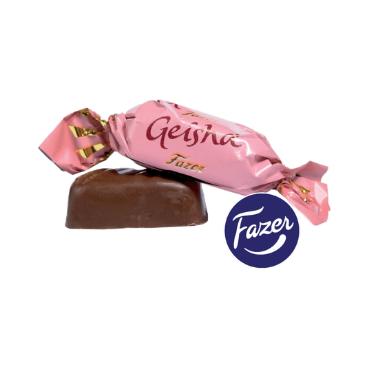 Geisha Mini Milk Chocolate Bars with Hazelnut Filling