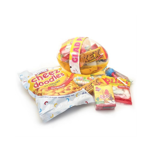 Large Easter Egg with Candy & Snacks 157g