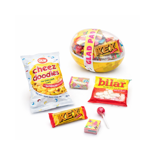 Large Easter Egg with Candy & Snacks 157g