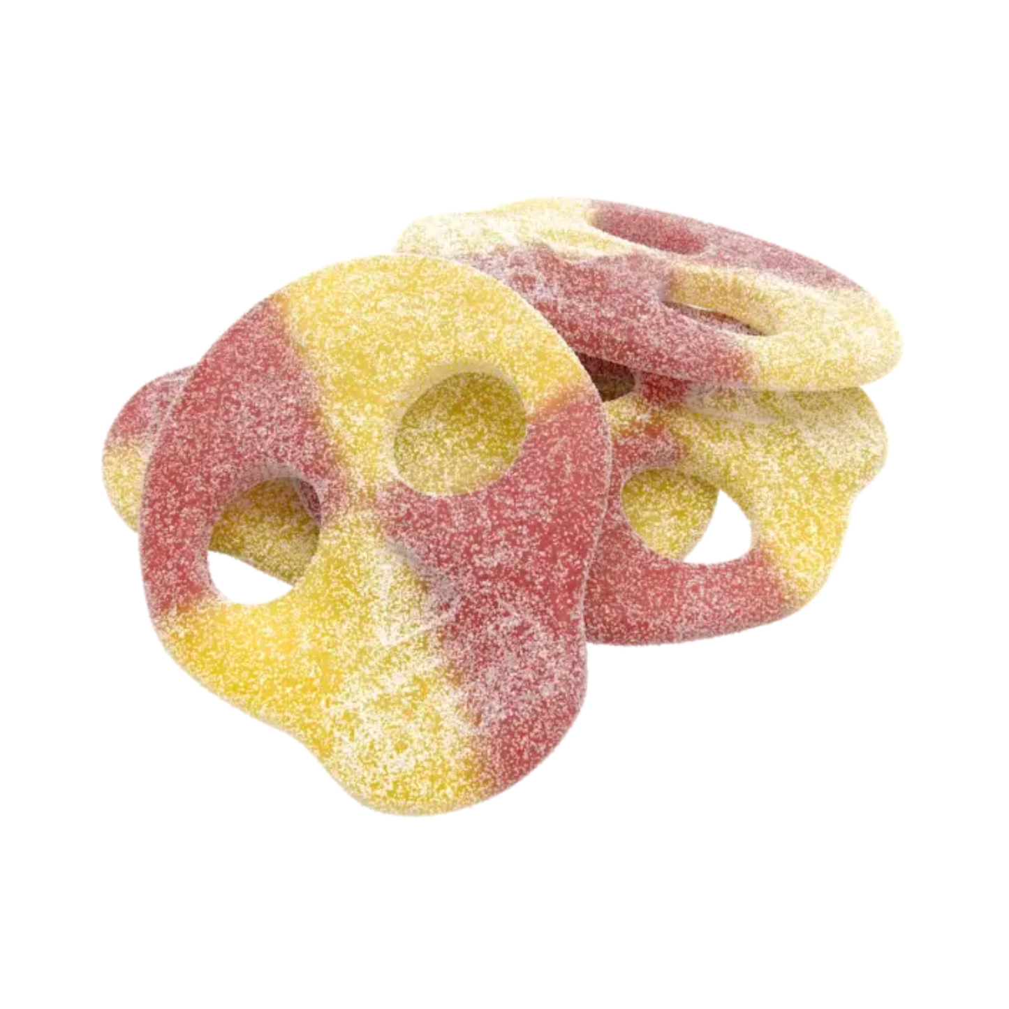 Sour Lemon Raspberry Skulls