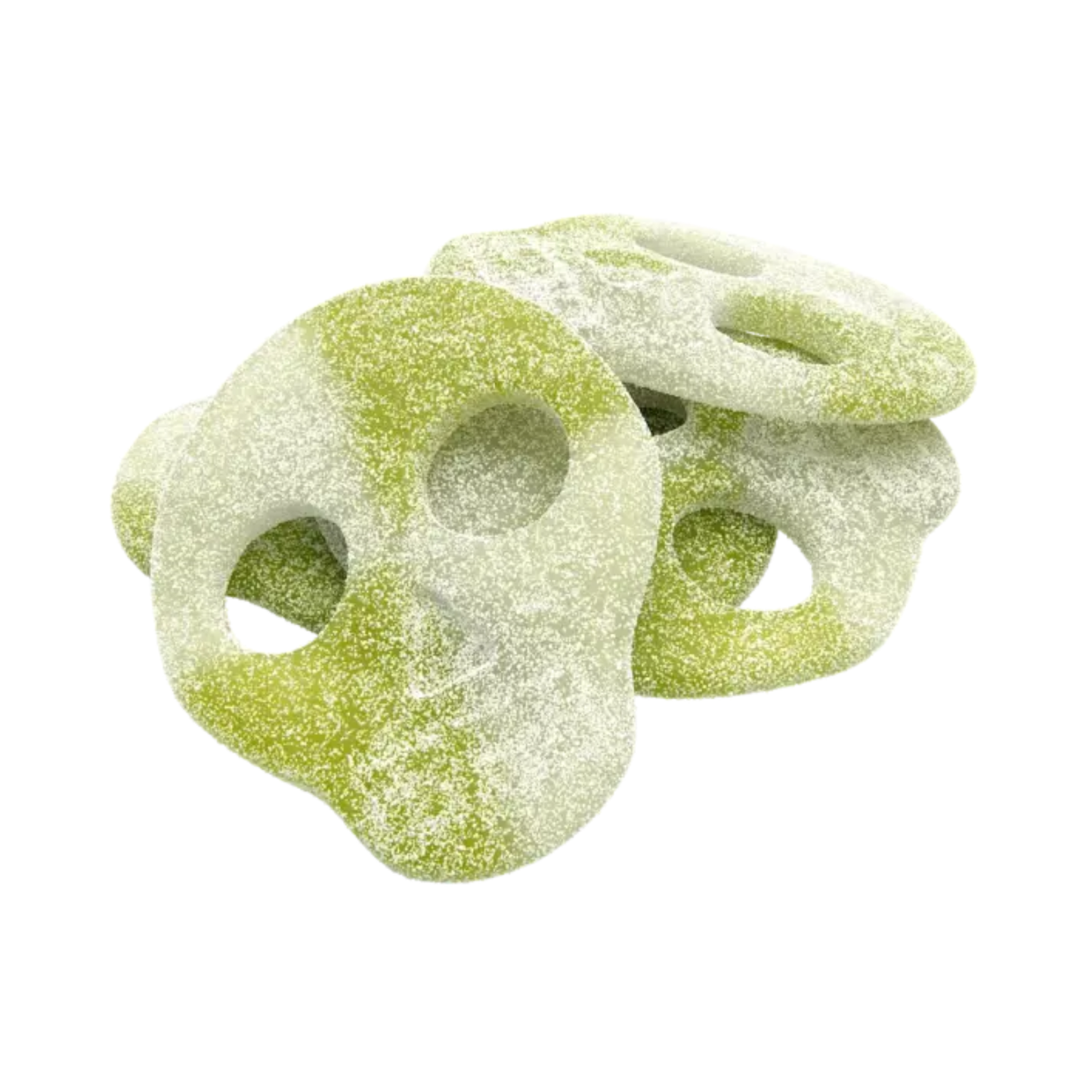 Sour Apple Skulls