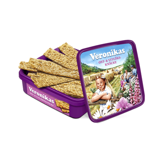 Veronika’s Cheese & Garlic Crispbread Sticks 300g