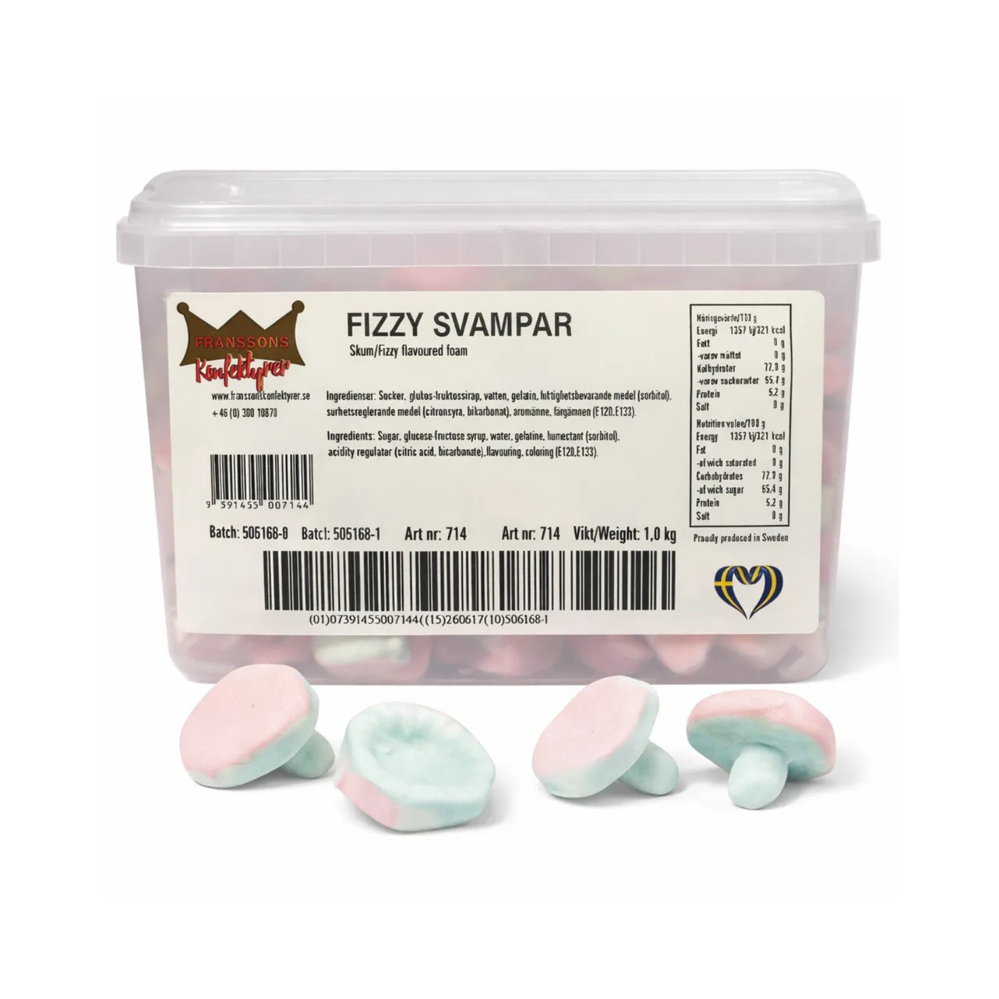 Fizzy Mushrooms