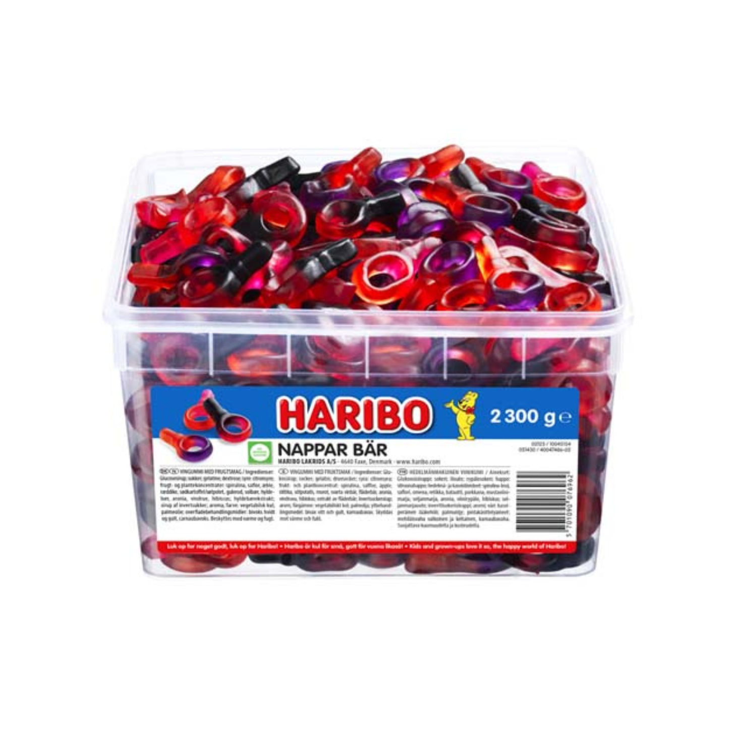 Haribo Berry Pacifiers 2.3 Kg
