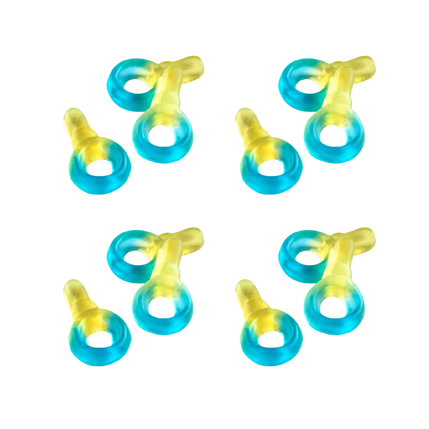 Haribo Blue Raspberry & Lemon Pacifiers