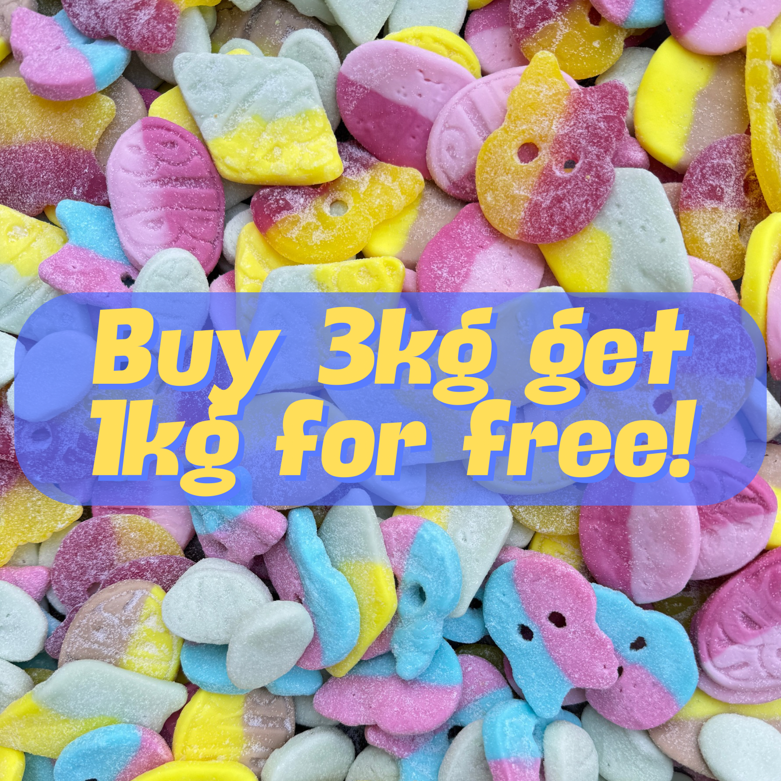 スウェディッシュキャンディ　スウェーデンキャンディ　バブスミックス　1kg バブスミックス – JAAMY CANDY & SNACKS
