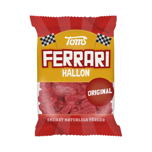 Toms Ferrari Original 130g – Swedish Fruity Car Gummies