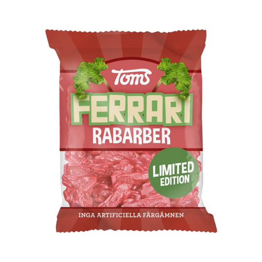 Rhubarb Ferrari Gummies 120g By Toms