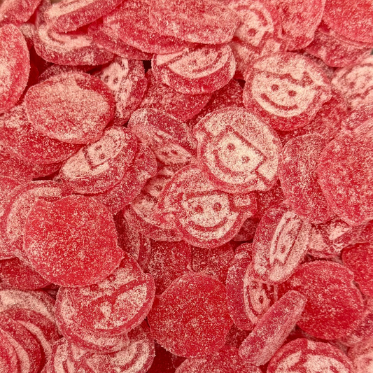 Sour Raspberry Twins 1 Kg