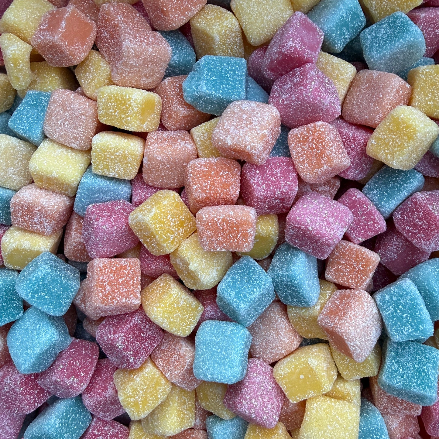 Sour Fizzy Cubes