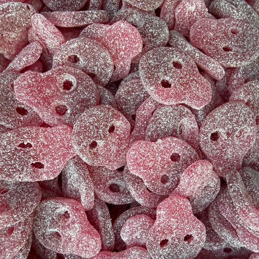 Pomegranate & Cherry Skulls