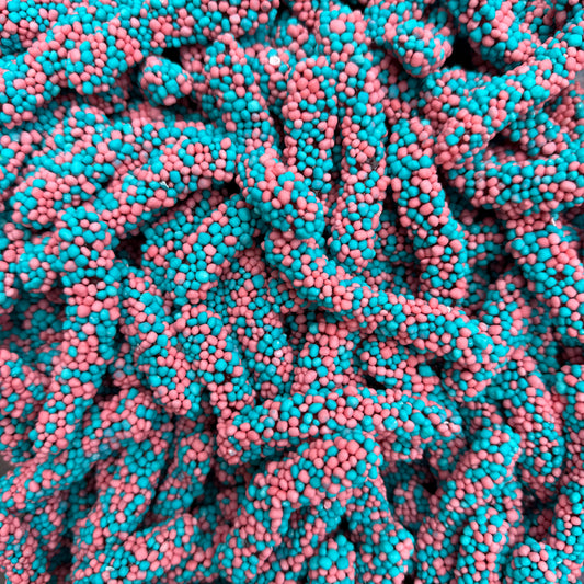 Blue & Pink Sour Worms