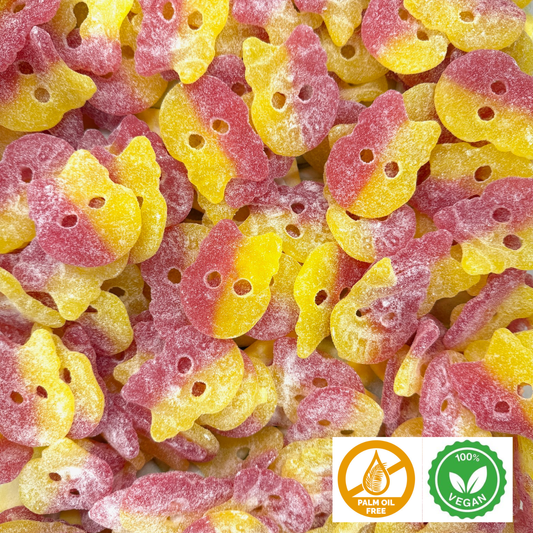 Bubs Lemon Raspberry Skulls