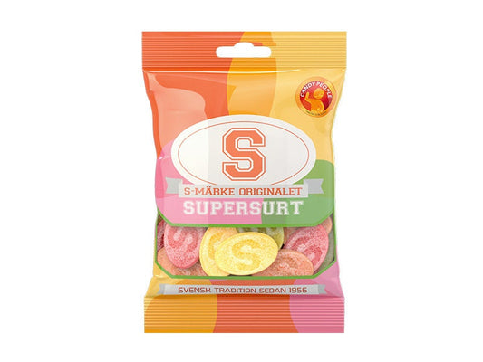 S-Märke Super Sour 80g By Candy People