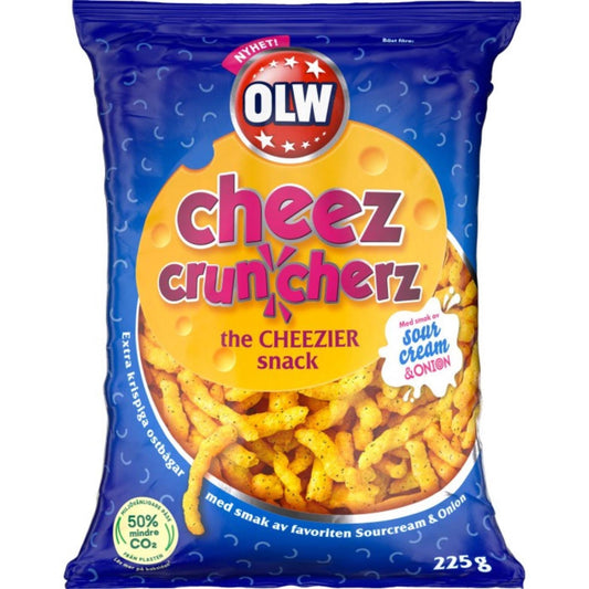 Cheez Cruncherz 225g By OLW