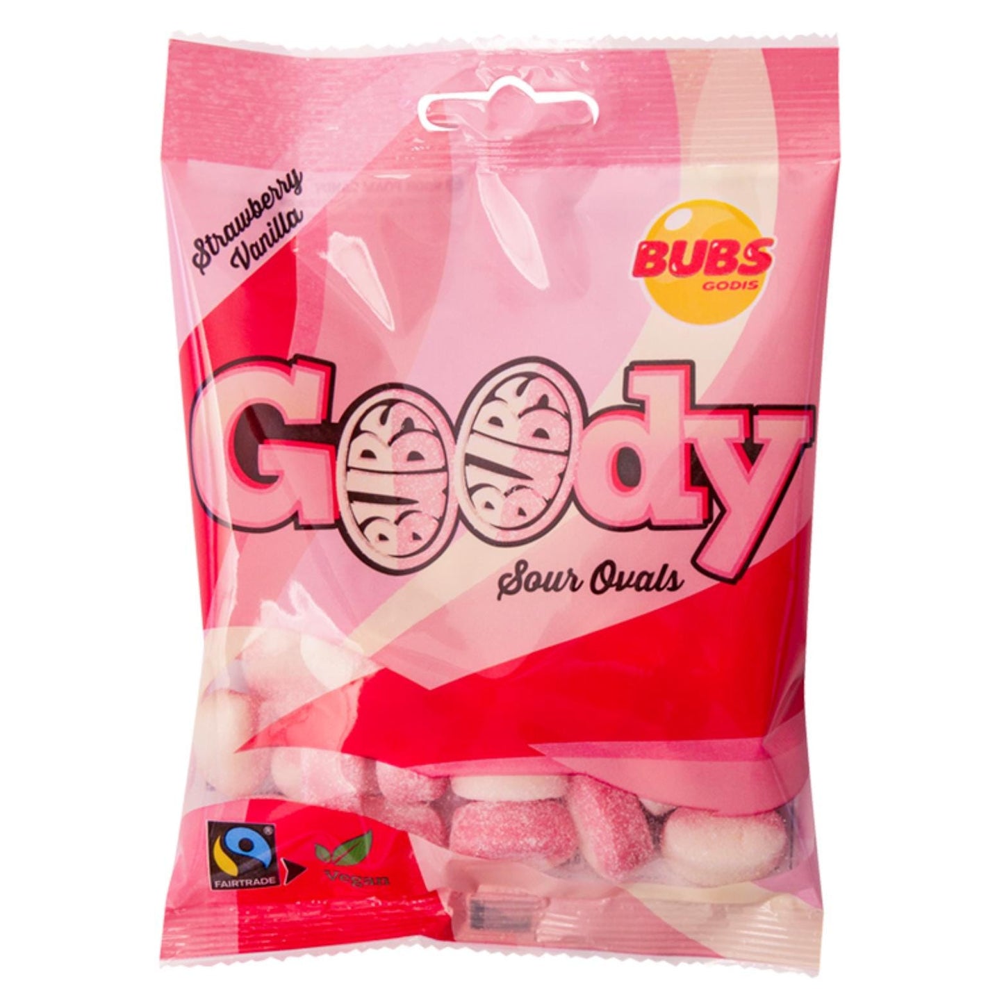 Bubs Goody Sour Ovals Candy 90g
