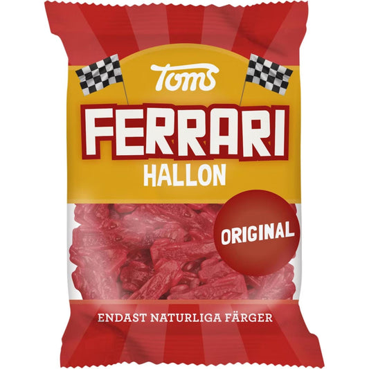 Raspberry Ferrari Gummies 130g By Toms