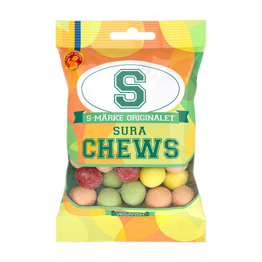 Sour Chews 70g By S-Märke Candy People