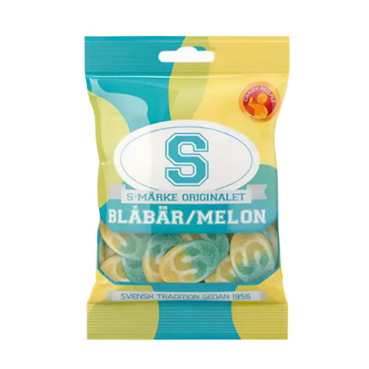 Blueberry Melon Gummies 80g By S-Märke Candy People