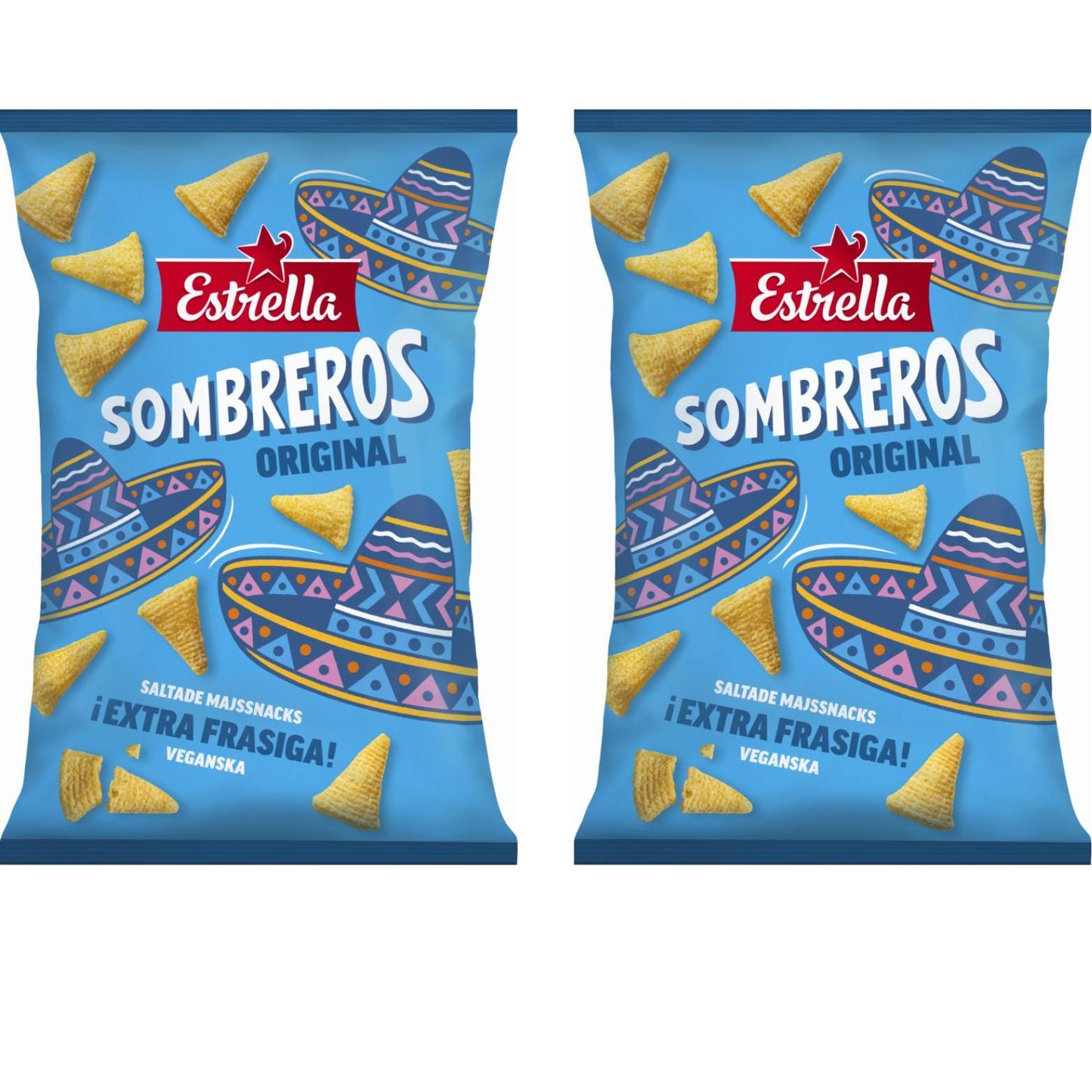 Sombreros Chips 125g By Estrella