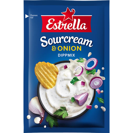 Sour Cream and Onion Chips Dip Mix 24g By Estrella