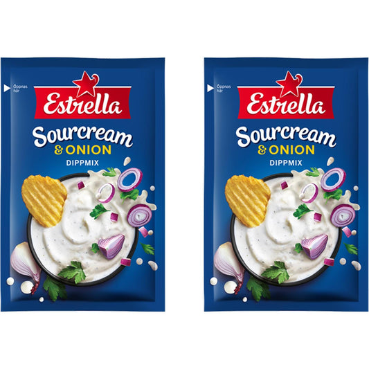 Sour Cream and Onion Chips Dip Mix 24g By Estrella