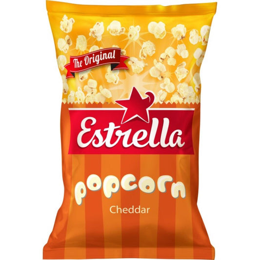 Cheddar Popcorn 80g By Estrella