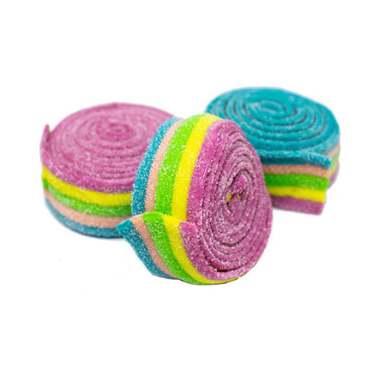 Soft Rainbow Rolls Candy By Vidal