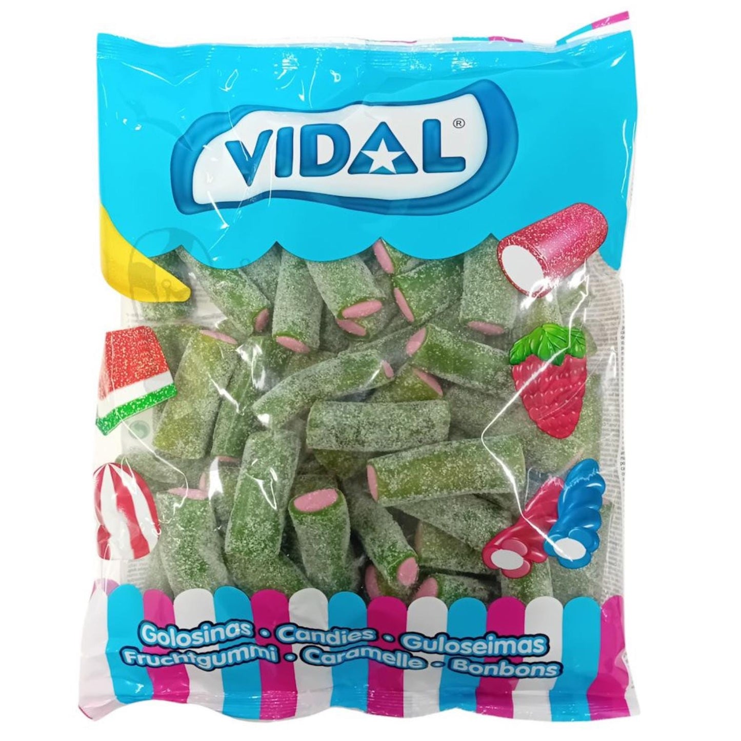 XL Sour Watermelon Candy By Vidal