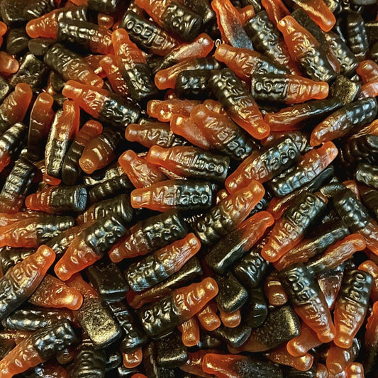 Mini Cola Licorice Bottles By Malaco