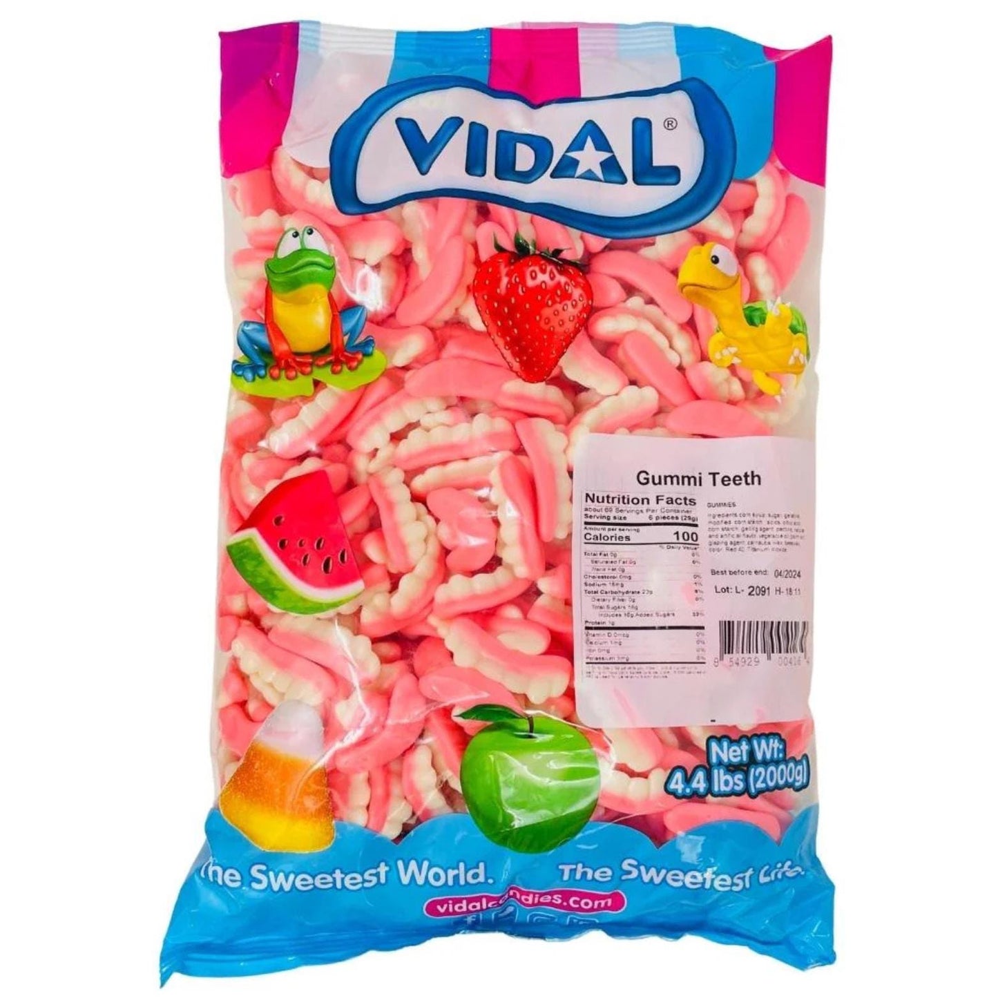 Jelly Teeth Candy By Vidal